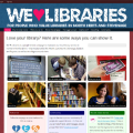 The We Heart Libraries community site