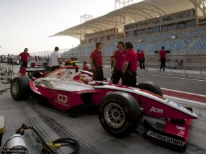 Sam Bird at Sakhir Circuit, Bahrain Sam Bird at Sakhir Circuit, Bahrain